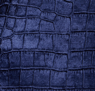 Tom Ford Crocodile-Effect Hooded Blouson in Blue