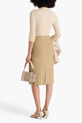 JOSEPH MERINO WOOL SKIRT - Size M