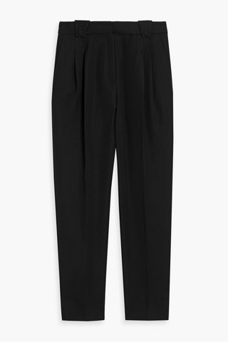 RABANNE WOOL-CREPE TAPERED PANTS - Size 40