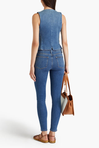 FRAME LE HIGH SKINNY HIGH-RISE SKINNY JEANS - Size 27