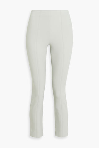 VINCE STRETCH-CREPE SLIM-LEG PANTS - Size M