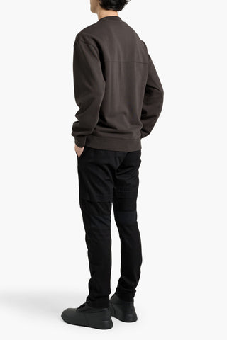 PAIGE HUEY FRENCH COTTON-TERRY SWEATSHIRT - Size M