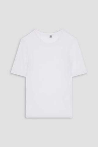 TOTEME MODAL AND CASHMERE-BLEND T-SHIRT - Size XL