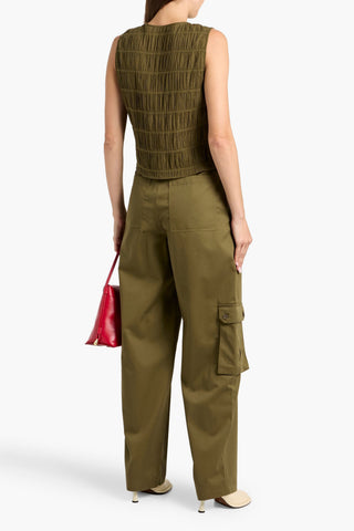 FRAME THE GENERAL COTTON-TWILL CARGO PANTS - Size 25