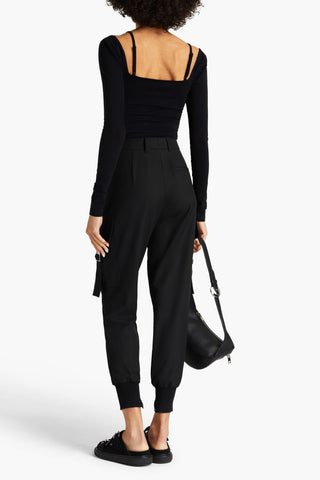 HELMUT LANG STRETCH-JERSEY TOP - Size XS/S