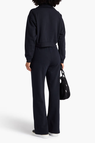 FRAME COTTON-BLEND FLEECE TRACK PANTS - Size XL