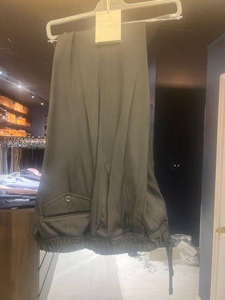 Tom Ford Viscose Blend Black Drawstring Trousers