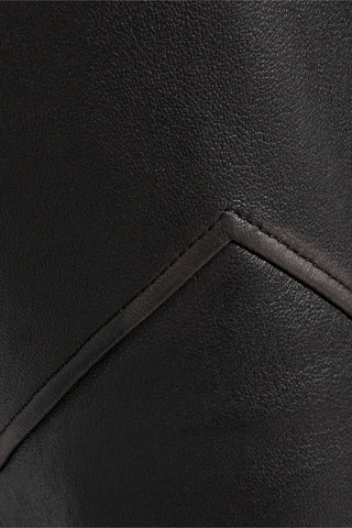 RE/DONE FLARED LEATHER PANTS - Size 30