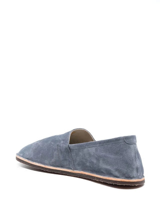 Brunello Cucinelli Denim Blue Suede Espadrilles