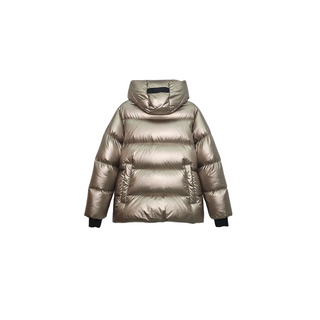 RUDSAK Metallic Tatyana Hooded Puffer Jacket