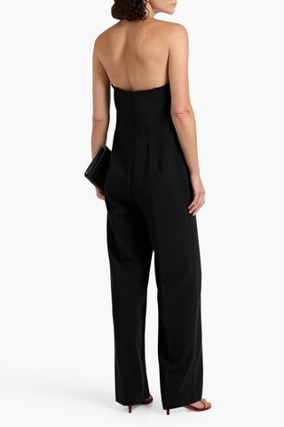 VINCE STRAPLESS CREPE WIDE-LEG JUMPSUIT - Size 6