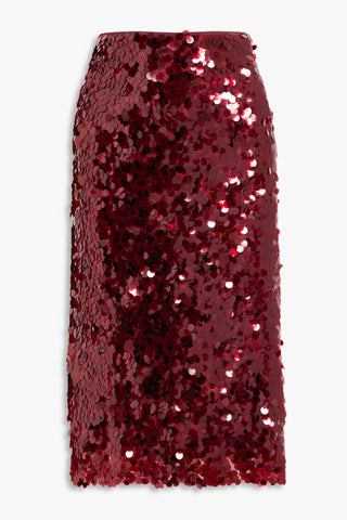 VINCE SEQUINED TULLE SKIRT - Size 4