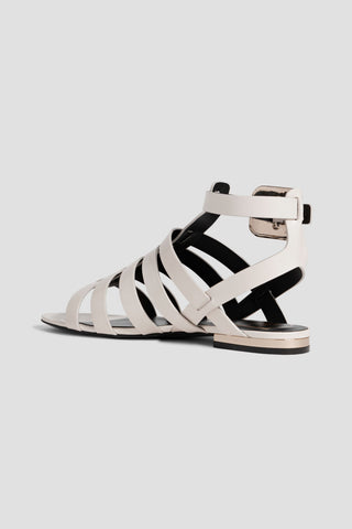 ROGER VIVIER LEATHER SANDALS - Size 37