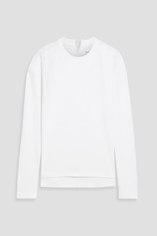 ANOTHER TOMORROW COTTON-JERSEY TOP - Size M