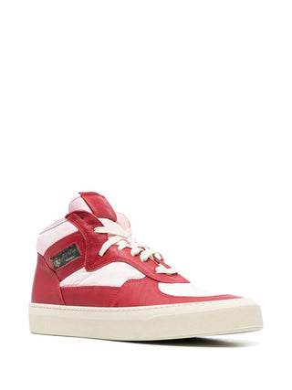 Rhude RHUDE Suede and Textile Low-Top Sneakers