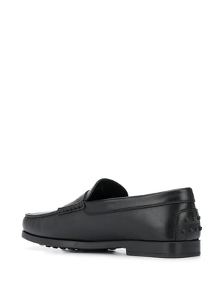Tods Tod's Smooth Leather Penny Loafers with Gommino Sole