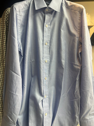 Tom Ford 100% Cotton Blue Button Down Dress Shirt