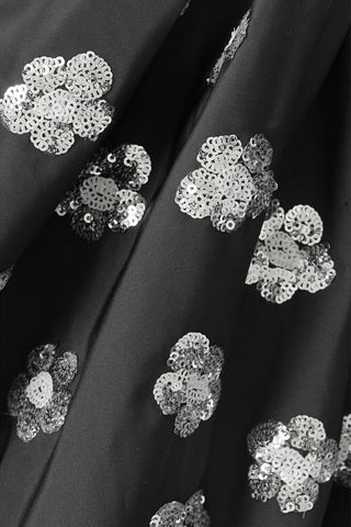 JACQUEMUS SEQUIN-EMBELLISHED TAFFETA MINI DRESS - Size 40