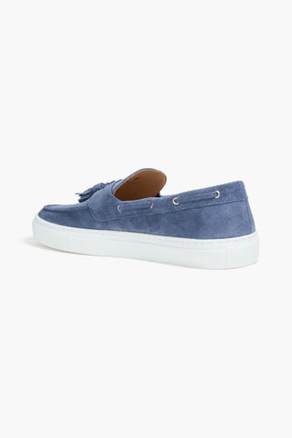 FRESCOBOL CARIOCA MONTA TASSELED SUEDE BOAT SHOES - Size 42