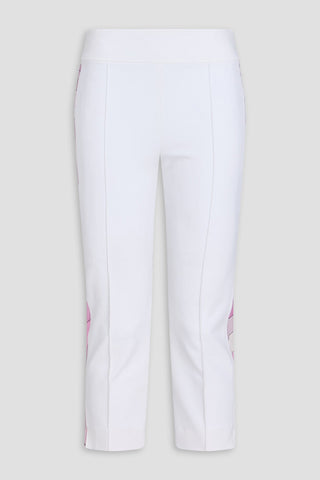 PUCCI STRETCH-CREPE CAPRI PANTS - Size 38