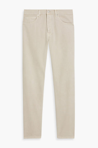 FRAME THE STRAIGHT COTTON-CANVAS JEANS - Size 33