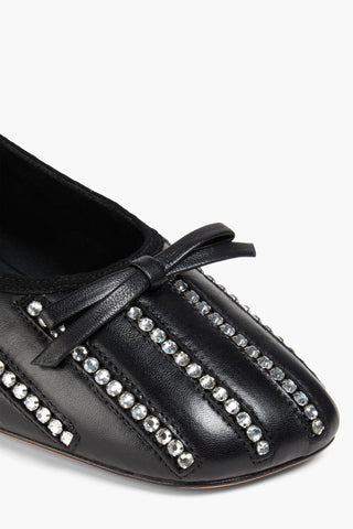3.1 PHILLIP LIM ID SOFT CRYSTAL-EMBELLISHED LEATHER PUMPS - Size 37