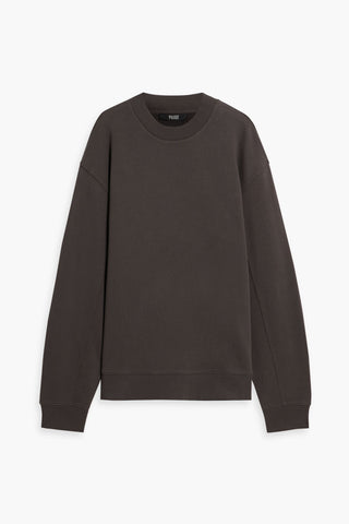 PAIGE HUEY FRENCH COTTON-TERRY SWEATSHIRT - Size M