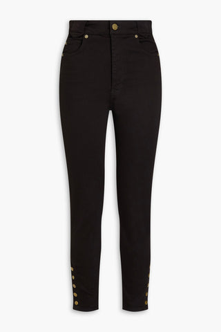 FRAME THE SNAPPED HIGH-RISE SKINNY JEANS - Size 29