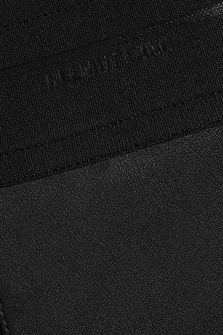 HELMUT LANG CL RACER LEATHER AND SUEDE LEGGINGS - Size 2