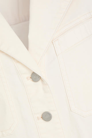 VERONICA BEARD MCKINLEY COTTON-BLEND TWILL MINI SHIRT DRESS - Size M