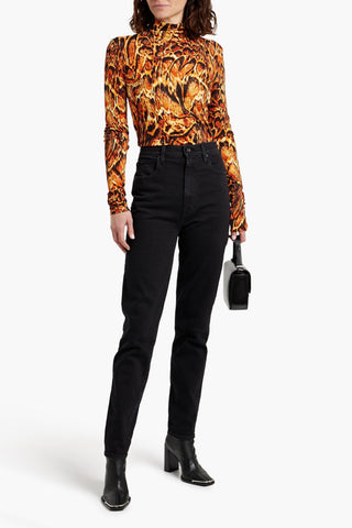 SLVRLAKE BEATNIK HIGH-RISE SLIM-LEG JEANS - Size 24