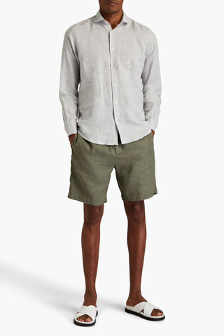 FRESCOBOL CARIOCA ANTONIO LINEN SHIRT - Size L