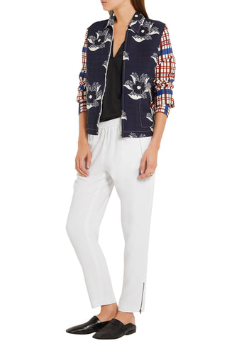 STELLA MCCARTNEY TAMARA CROPPED CREPE TAPERED PANTS - Size 44