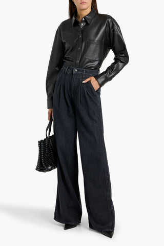 VERONICA BEARD MIA HIGH-RISE WIDE-LEG JEANS - Size 29