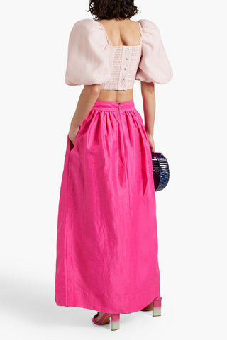 AJE. ESME CROPPED ORGANZA TOP - Size 4