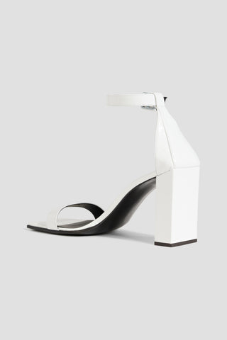 GIUSEPPE ZANOTTI SHANGAY 85 PATENT-LEATHER SANDALS - Size 39