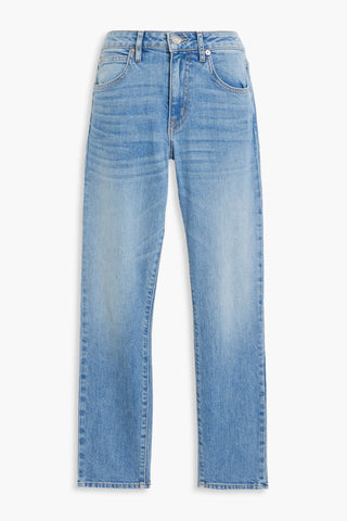 SLVRLAKE LOU LOU CROPPED MID-RISE SLIM-LEG JEANS - Size 28