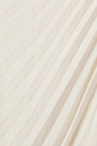 A.L.C. DAHLIA ONE-SHOULDER CUTOUT PLEATED CREPE MAXI DRESS - Size 8