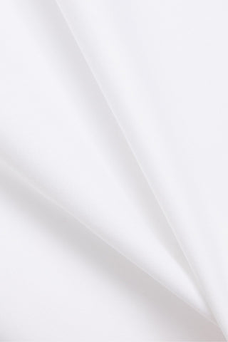 THOM BROWNE OXFORD-PANELED COTTON-POPLIN TOP - Size 44