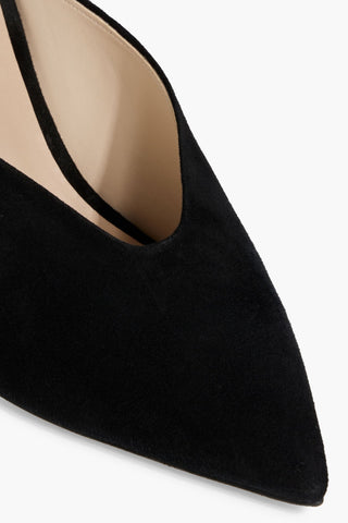 STUART WEITZMAN LULAH SUEDE MULES - Size 7.5