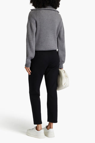 ANOTHER TOMORROW FRENCH COTTON AND LYOCELL-BLEND TERRY TRACK PANTS - Size XS