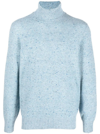 Brunello Cucinelli Speckled Cashmere Turtleneck Sweater