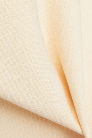 KHAITE TATE BUTTON-DETAILED WOVEN MINI DRESS - Size 2