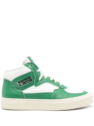 Rhude RHUDE Suede and Textile Low-Top Sneakers