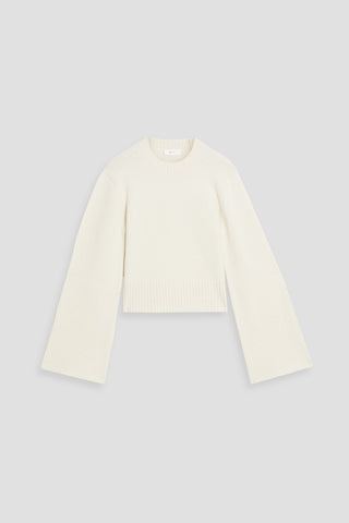 A.L.C. CLOVER MERINO WOOL-BLEND SWEATER - Size S