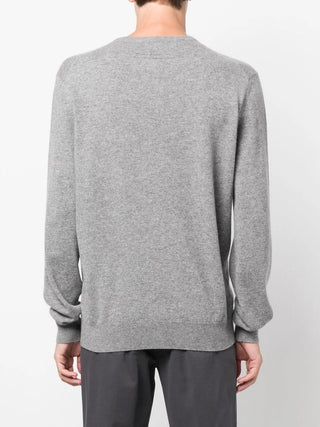 Zegna Melange Fine Knit Crewneck Sweater