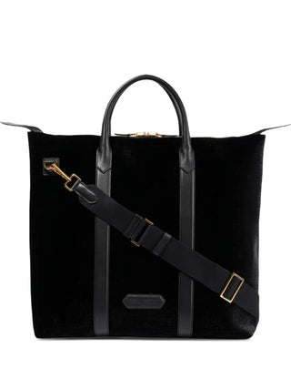 Tom Ford Velvet and Leather Giant Holdall Bag