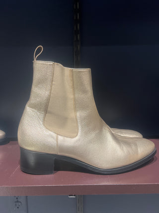 Tom Ford Archive Light Gold Smooth Leather Boots
