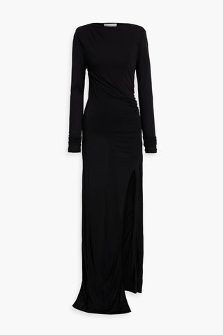 ENVELOPE1976 SAN DONA RUCHED JERSEY MAXI DRESS - Size 42