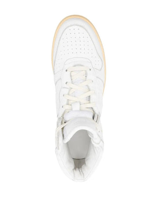 Rhude RHUDE Suede and Textile Low-Top Sneakers